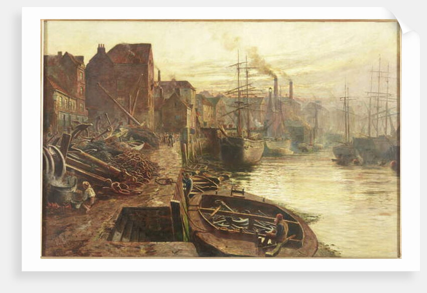 Old Sunderland, 1885 by Thomas Marie Madawaska Hemy