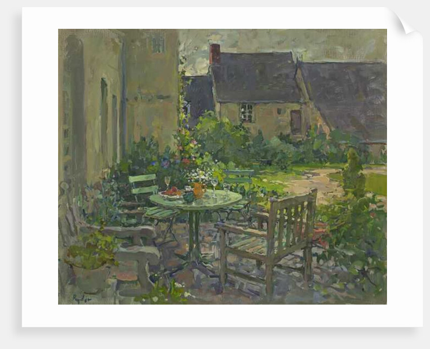 Courtyard Drinks, Champfreau by Susan Ryder