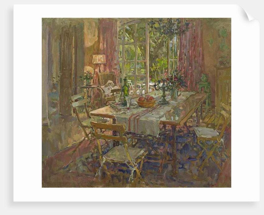 Kitchen Table, Provence by Susan Ryder