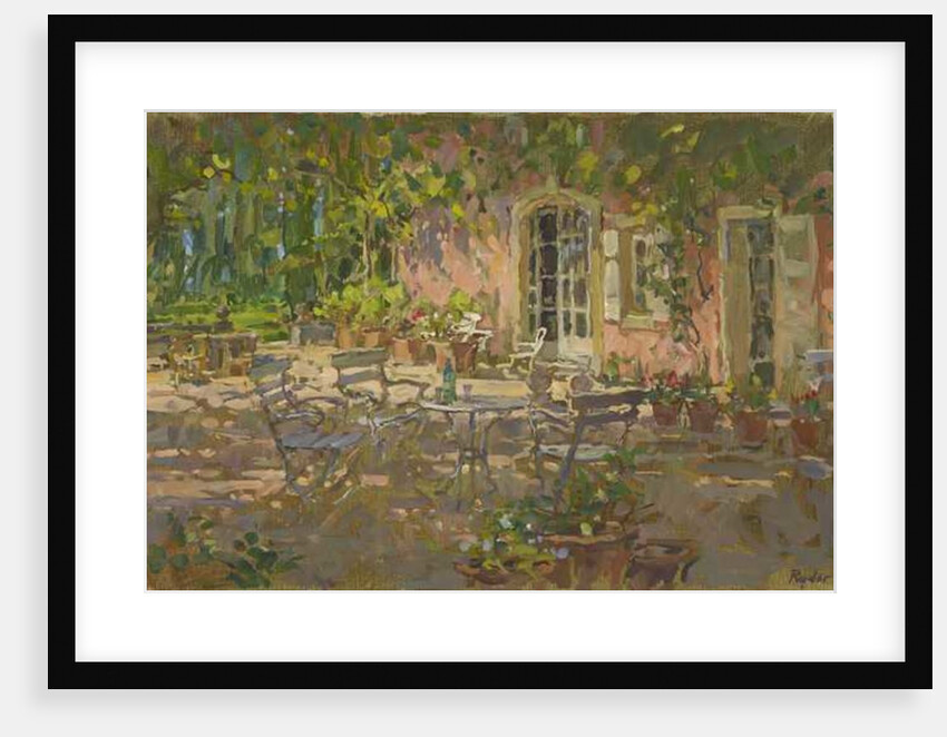 Shaded Table, Le Thor by Susan Ryder