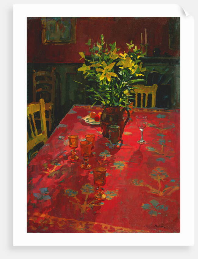 Yellow Lilies by Susan Ryder