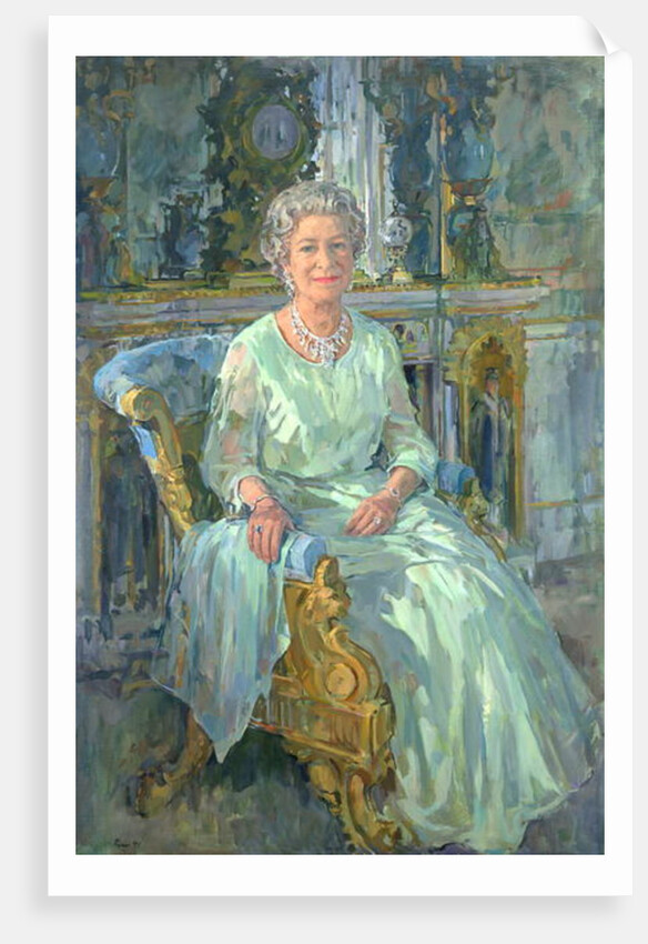 Her Majesty the Queen Elizabeth II, 1996 by Susan Ryder