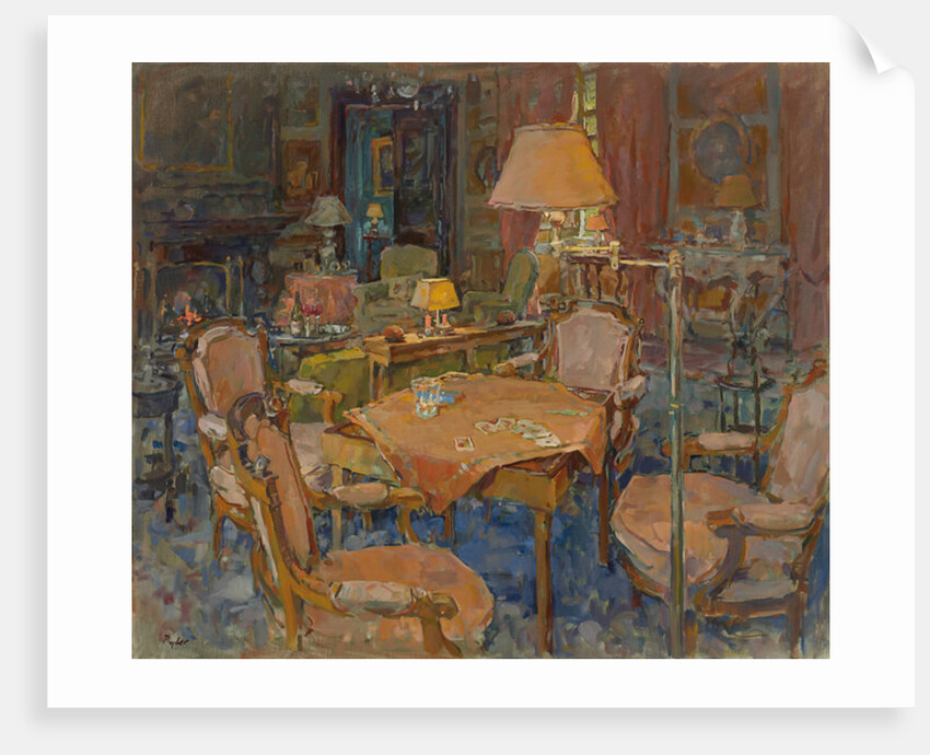The Card Table, L'Eveche by Susan Ryder