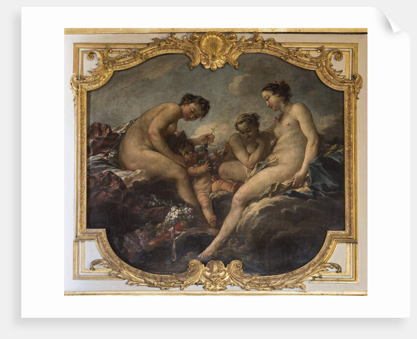 The Graces presiding over the education of love by Anonymous