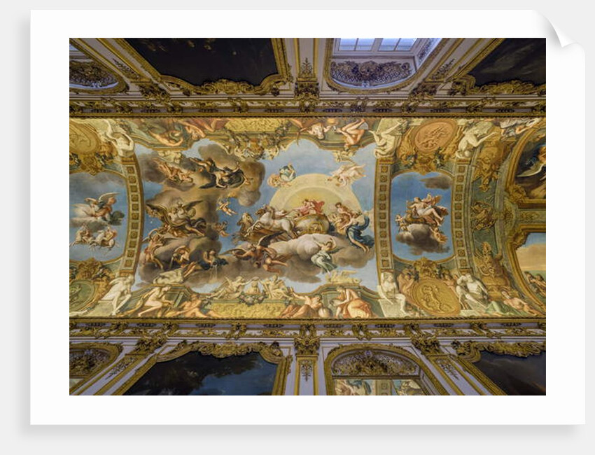 Allegory of the Sun or symbolizing the birth of the Sun King by Anonymous