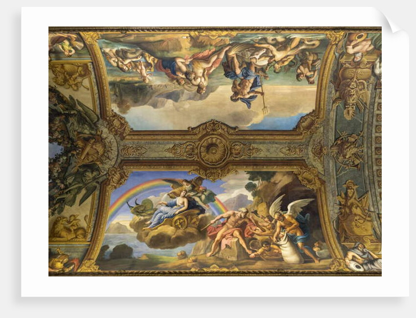 Air allegory representing Eole and Junon by Anonymous