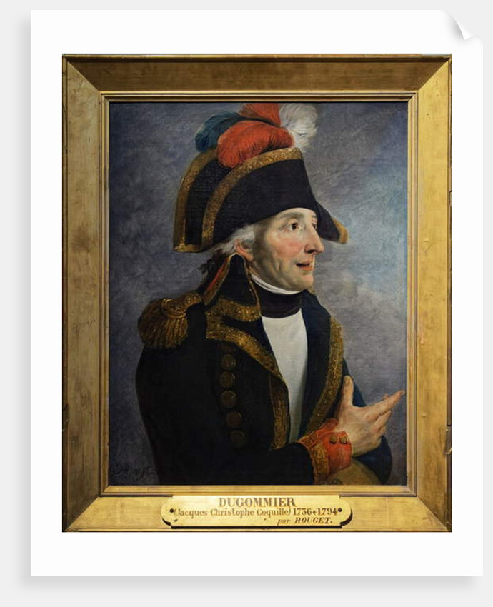 Portrait of Jacques Francois Coquille dit Dugommier by Georges Rouget