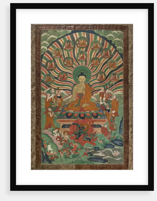 The miracle of Shravasti by School Tibetan
