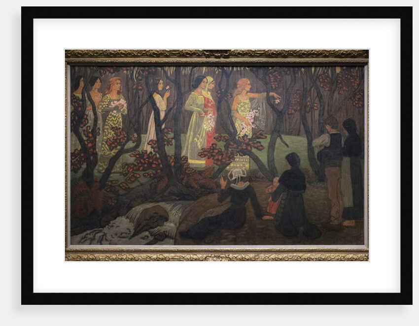 The Vision near the torrent or The Rendez Vous des Fees, ca. 1897 by Paul Serusier