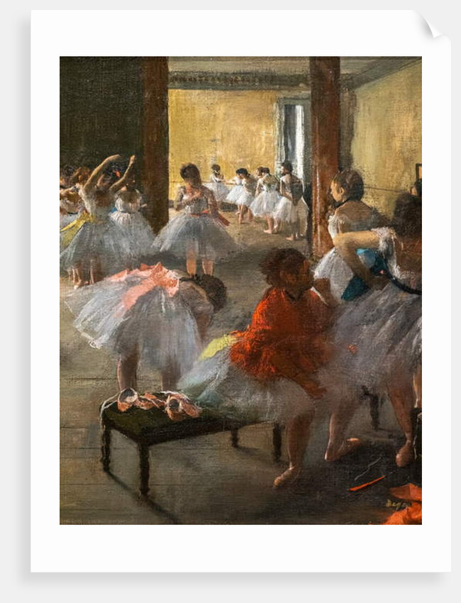 The Dance Class. 1873 by Edgar Degas