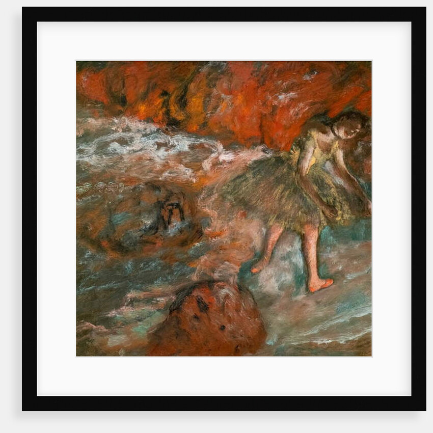 Ballet scene by Edgar Degas