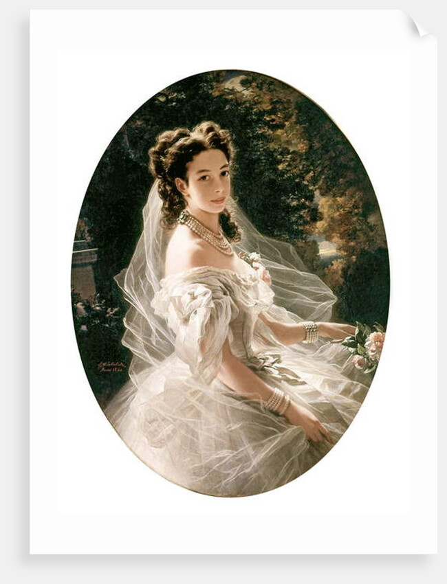 Princess Pauline von Metternich, 1860 by Franz Xaver Winterhalter