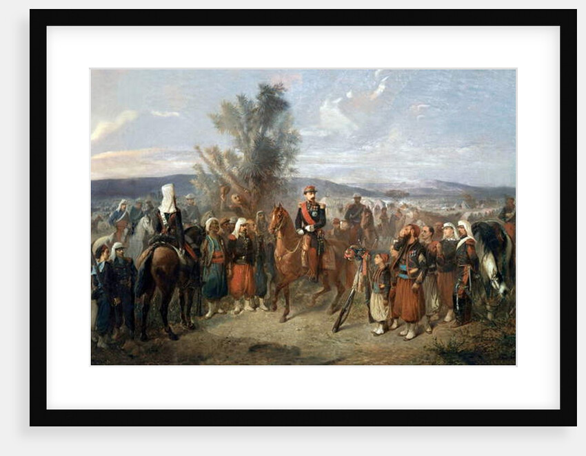 Napoleon III in Algeria, 1864 by Jean Adolphe Beauce
