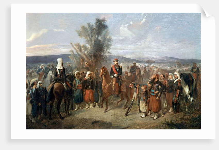 Napoleon III in Algeria, 1864 by Jean Adolphe Beauce