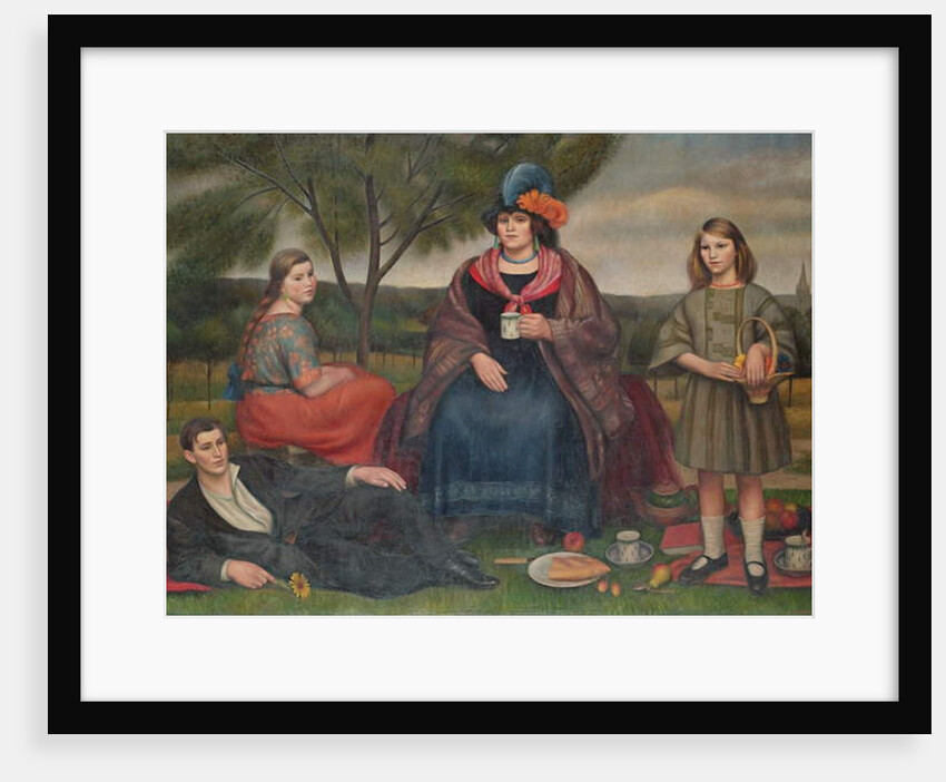 Coster Family on Hampstead Heath, 1924 by Mark Gertler