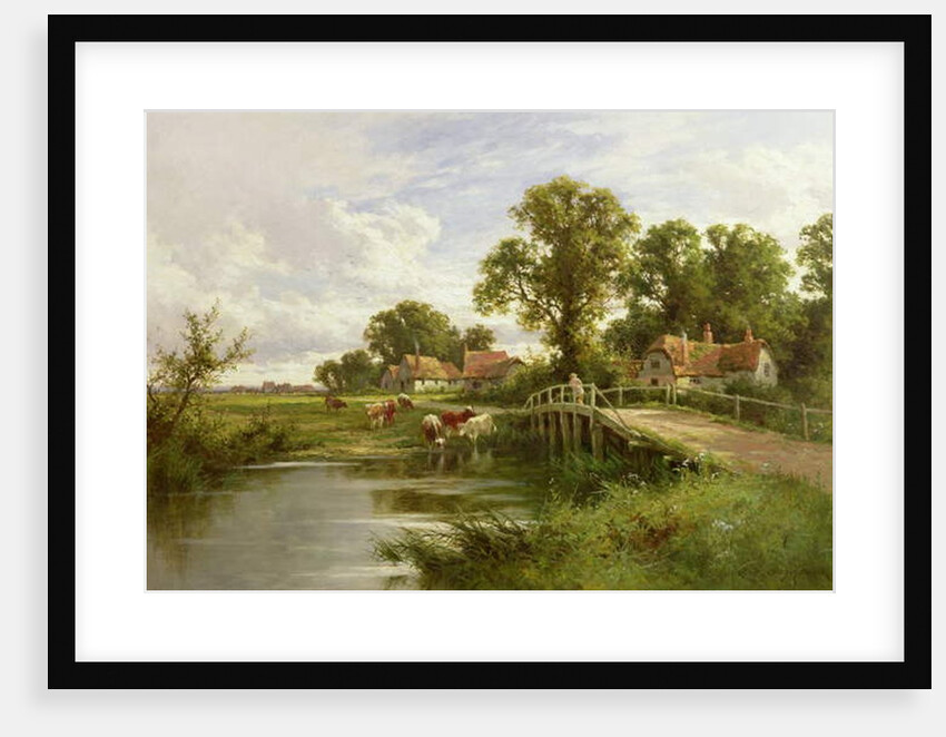 On the Thames near Marlow by Henry Parker