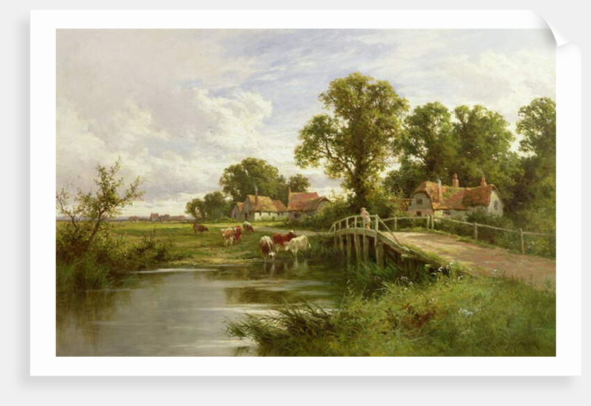 On the Thames near Marlow by Henry Parker