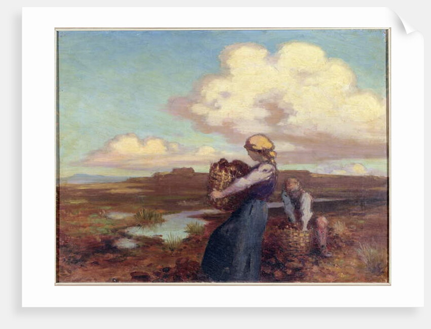 The Peat Gatherers by George William Russell