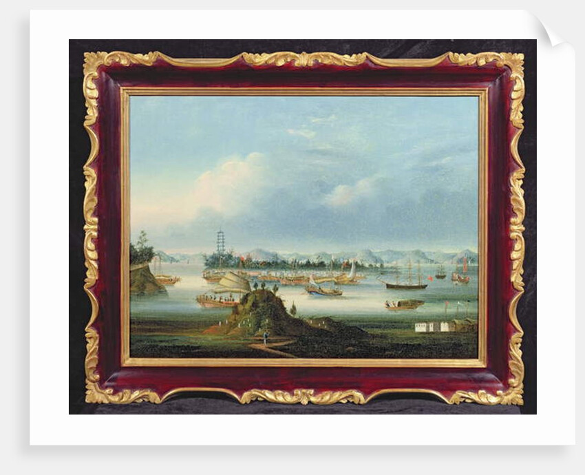 The Anchorage at Whampoa, c.1855 by Qua You