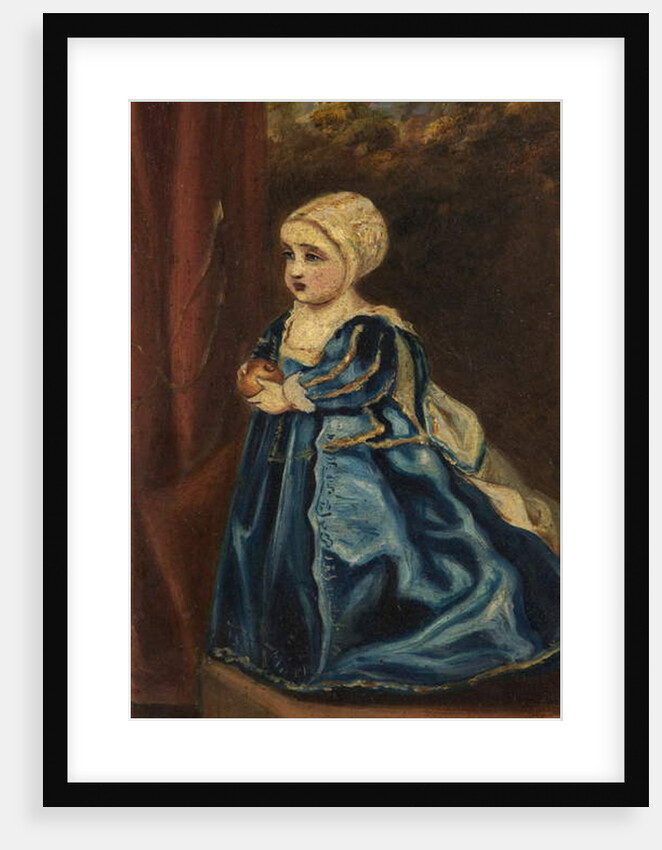 Portrait of a Princess, Daughter of King Charles I by Anthony van Dyck