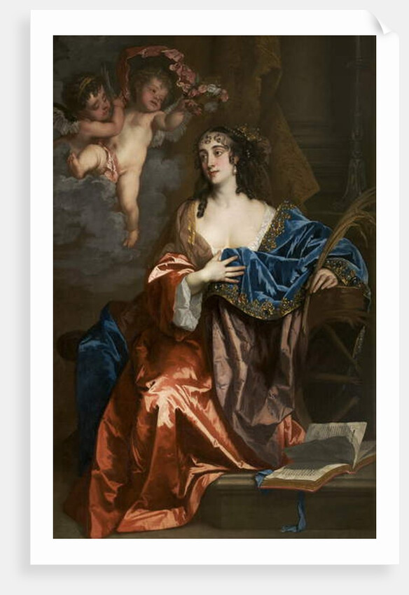 Eleanor Needham, Lady Byron, as Saint Catherine, c.1663-64 by Peter Lely