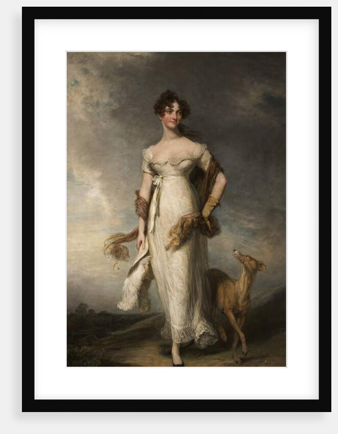Georgiana Maria, Lady Leicester by William Owen
