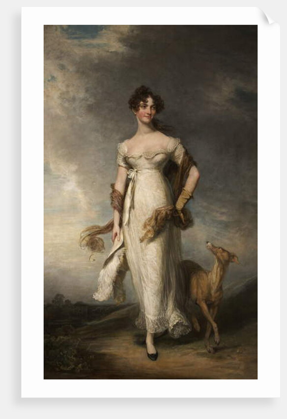 Georgiana Maria, Lady Leicester by William Owen