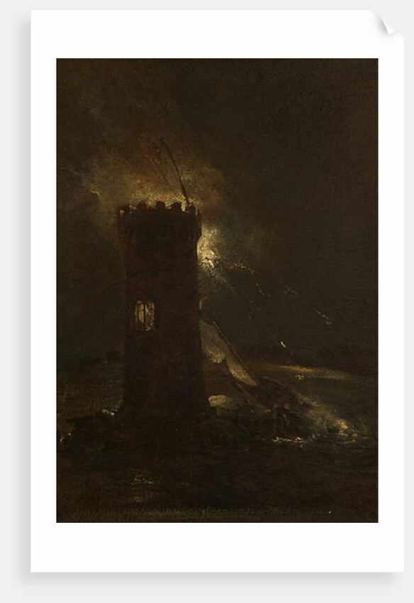 Tabley Tower at Night by Henry Thomson