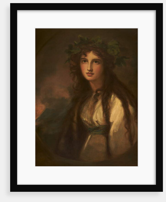 Emma Hart, Lady Hamilton as a Bacchante by George Romney