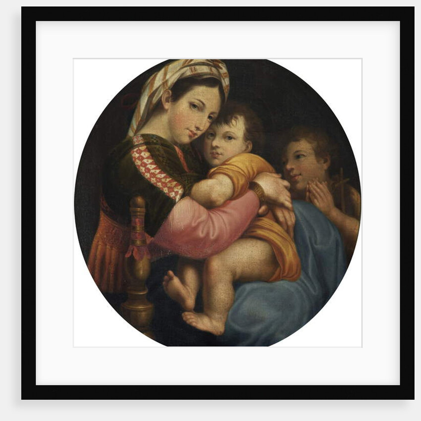 The 'Madonna della Sedia' by Raphael (after)