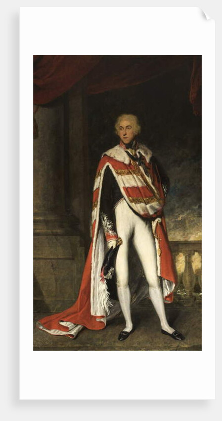 Sir John Fleming Leicester, Bart., in Peer's Robes, 1789-1826 by School English