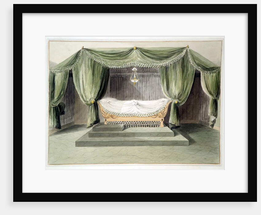 Design for a tented room, c.1806 by English School