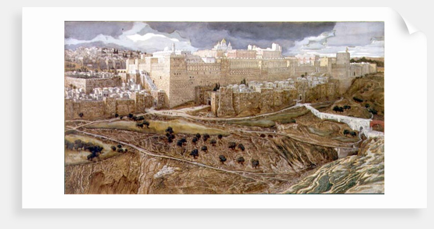 The Temple of Herod in our Lord's Time, c.1886-96 by James Jacques Joseph Tissot