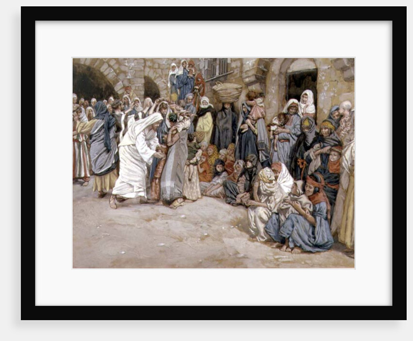 Suffer the Little Children to Come Unto me by James Jacques Joseph Tissot