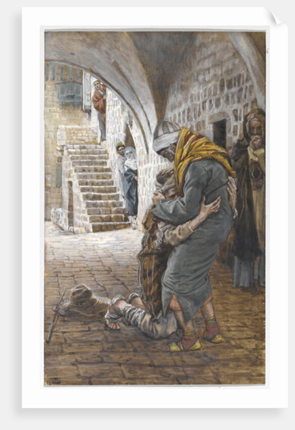The Return of the Prodigal Son by James Jacques Joseph Tissot