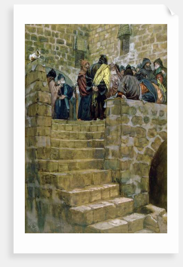 The Evil Counsel of Caiaphas by James Jacques Joseph Tissot