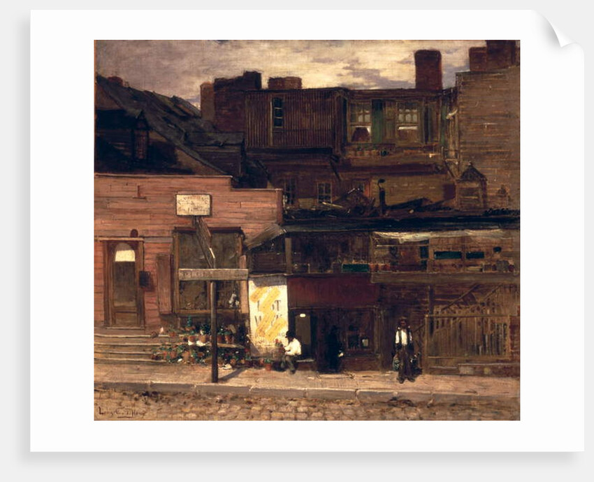 Duane Street, New York, c.1878 by Louis Comfort Tiffany