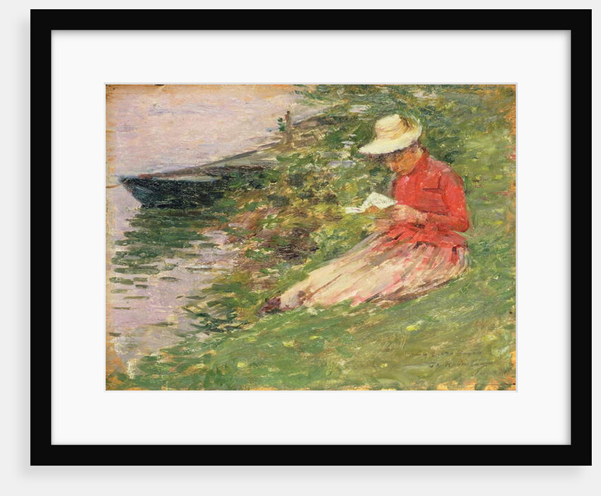 La Roche Guyon, 1891 by Theodore Robinson