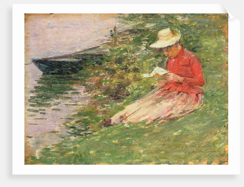 La Roche Guyon, 1891 by Theodore Robinson