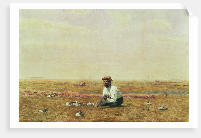 Whistling for Plover, 1874 by Thomas Cowperthwait Eakins