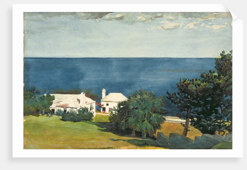 Shore at Bermuda, c.1899 by Winslow Homer