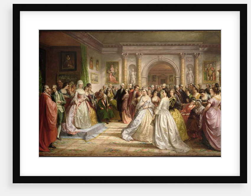 The Republican Court 1861 by Daniel Huntington