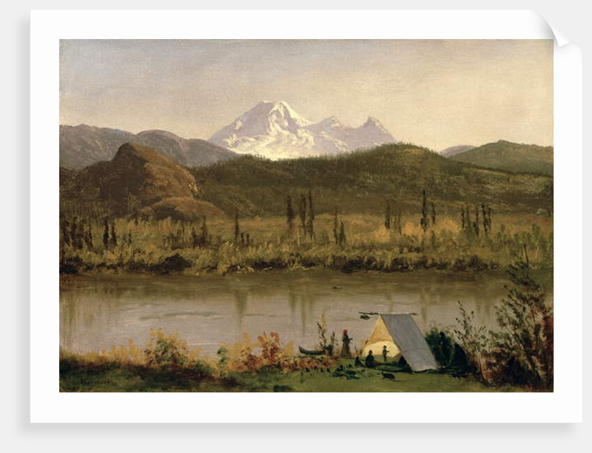 Mount Baker, Washington by Albert Bierstadt
