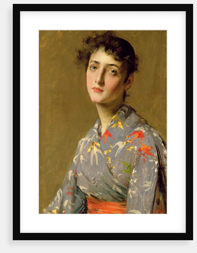 Girl in Japanese Costume, c.1888 by William Merritt Chase