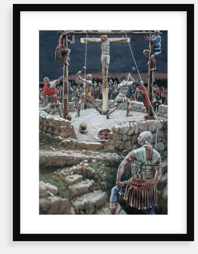 The Wedging of the Cross by James Jacques Joseph Tissot