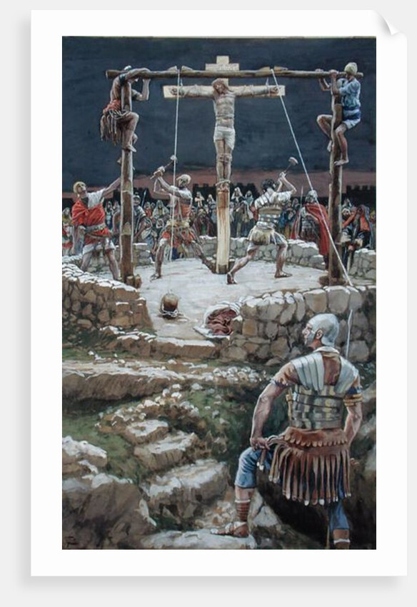 The Wedging of the Cross by James Jacques Joseph Tissot