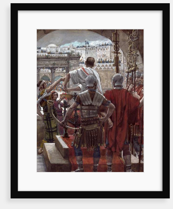 Pilate Washes His Hands by James Jacques Joseph Tissot