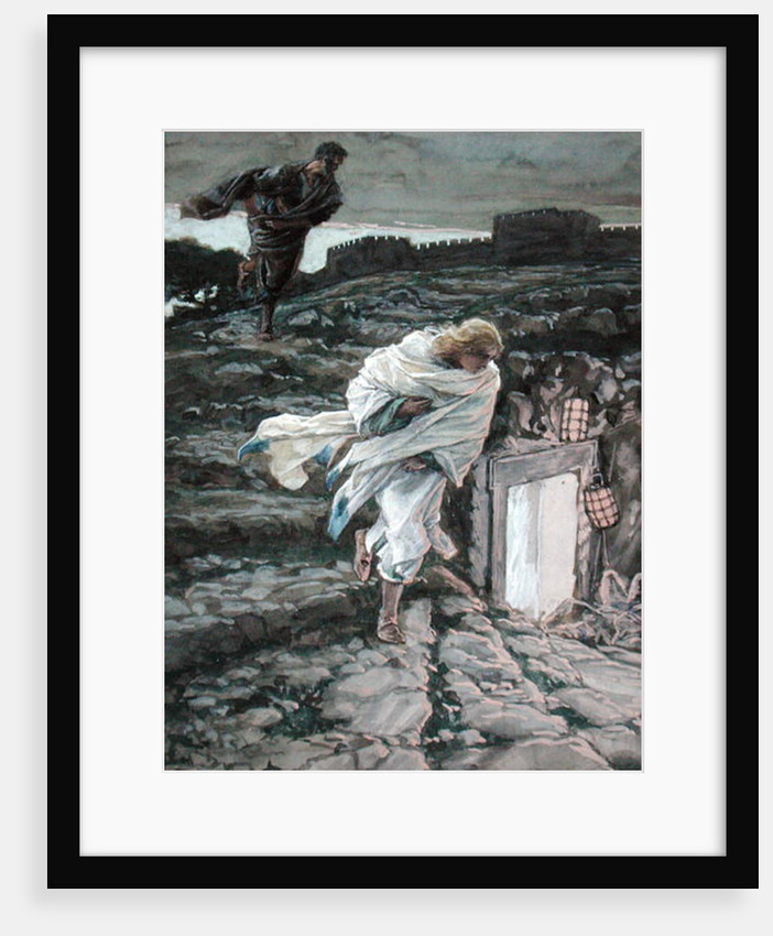 St. Peter and St. John Run to the Tomb, 1886-94 by James Jacques Joseph Tissot