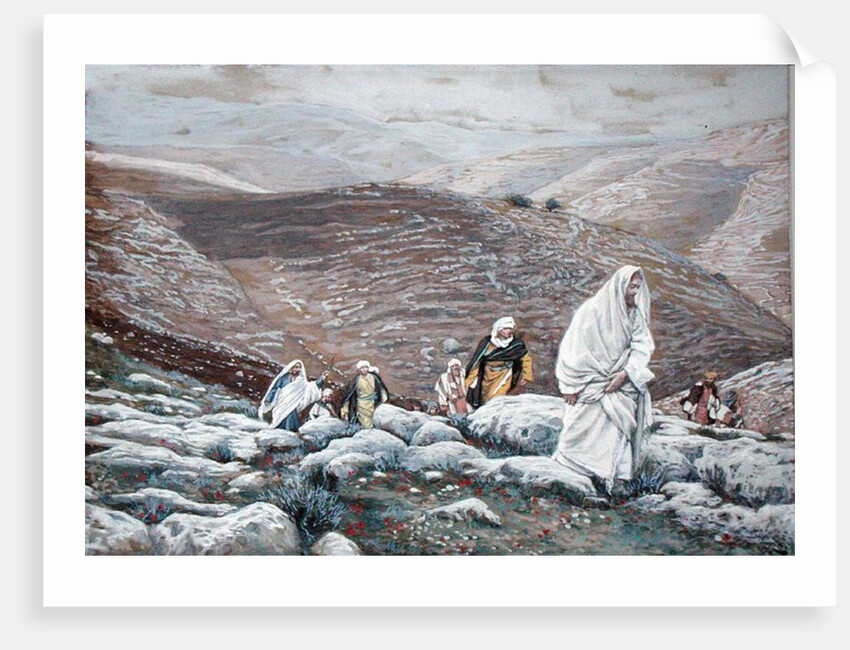 Jesus Goes Up into Jerusalem by James Jacques Joseph Tissot