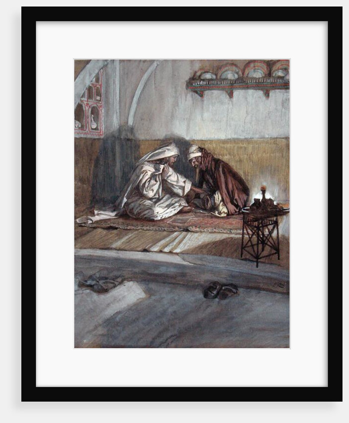 Christ Talks with Nicodemus by James Jacques Joseph Tissot